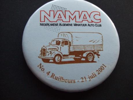 NAMAC ruilbeurs voor miniatuurauto's in Houten, No.4,21-6-2001 Mercedes-Benz,Type  L-315 .1960